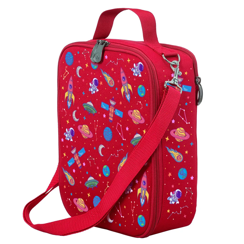 Galaxy Girl Large Lunch Bags