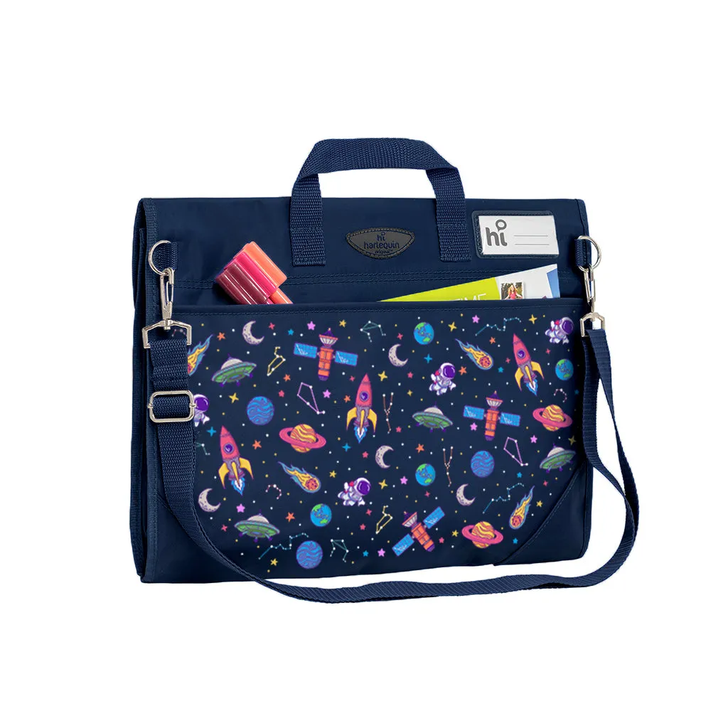 Galaxy Girl Safety Library Bags