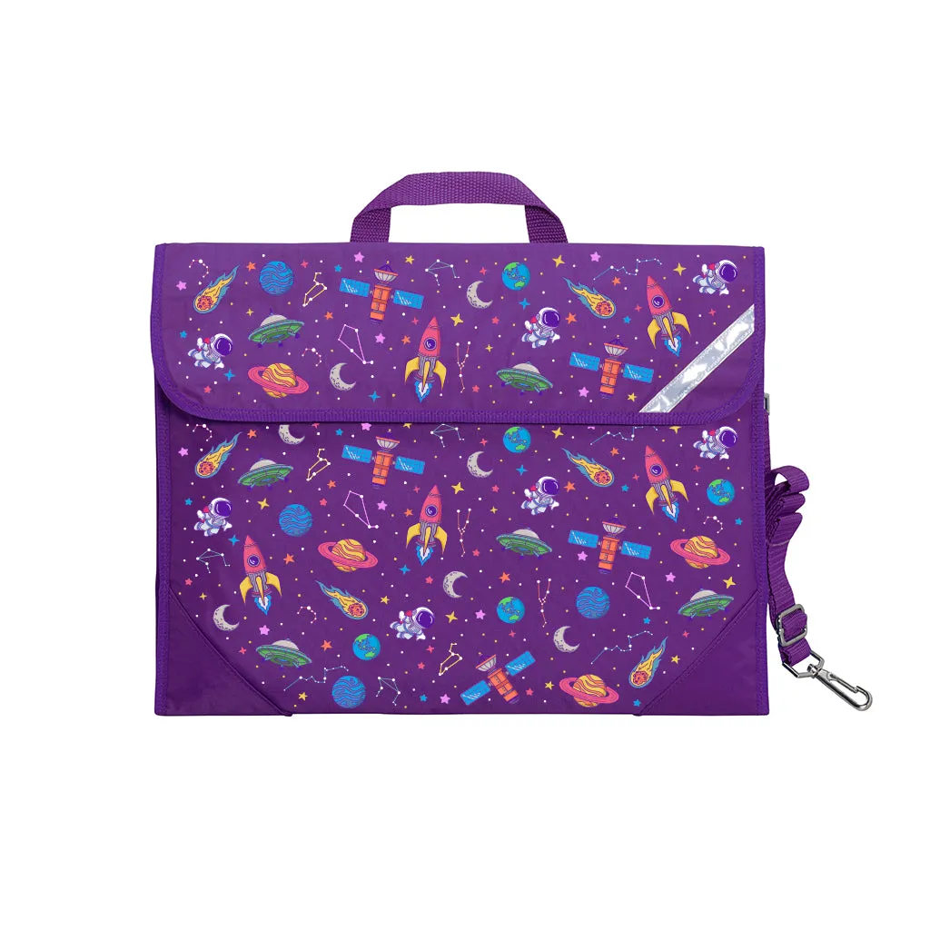 Galaxy Girl Safety Library Bags