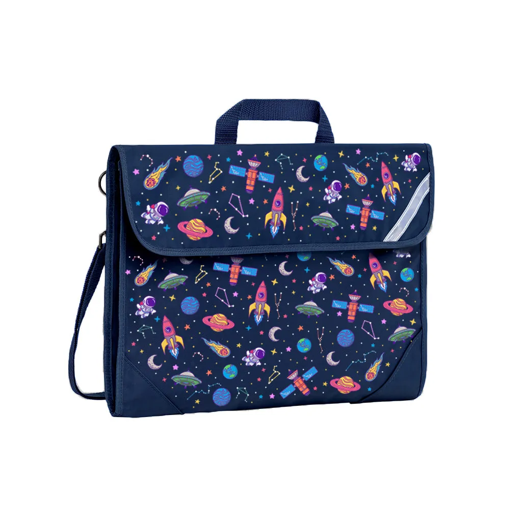 Galaxy Girl Safety Library Bags