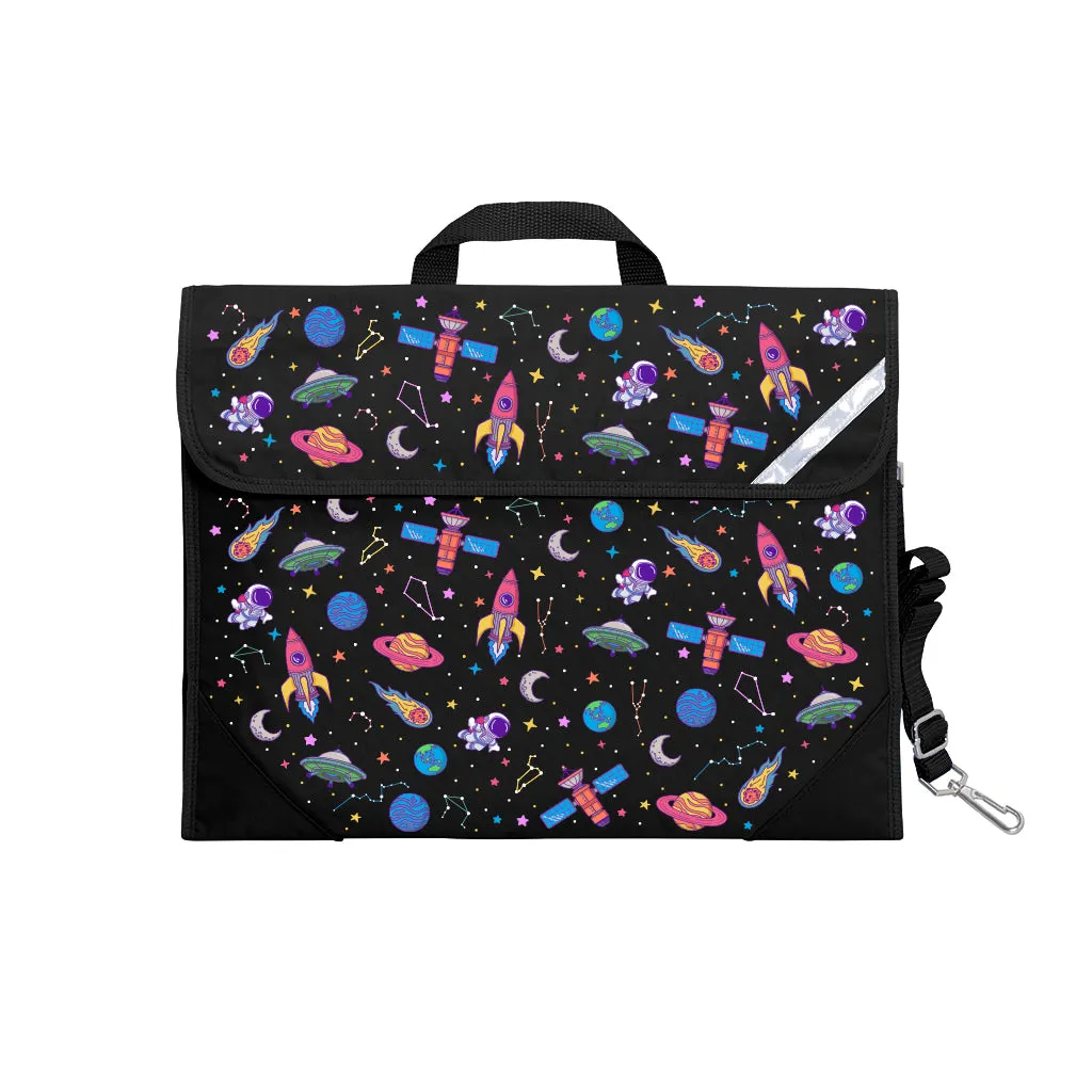 Galaxy Girl Safety Library Bags