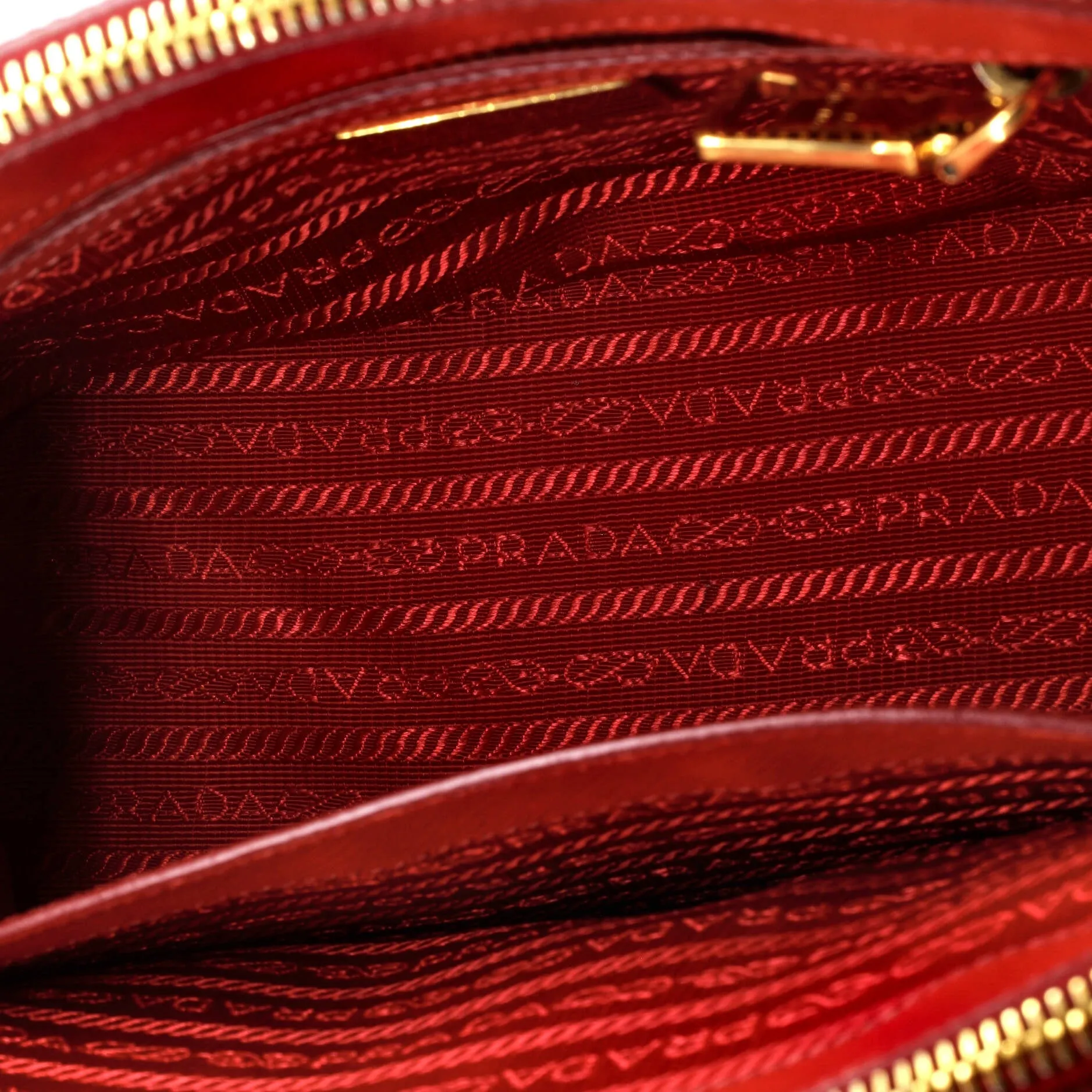 Galleria Double Zip Tote Saffiano Leather Small