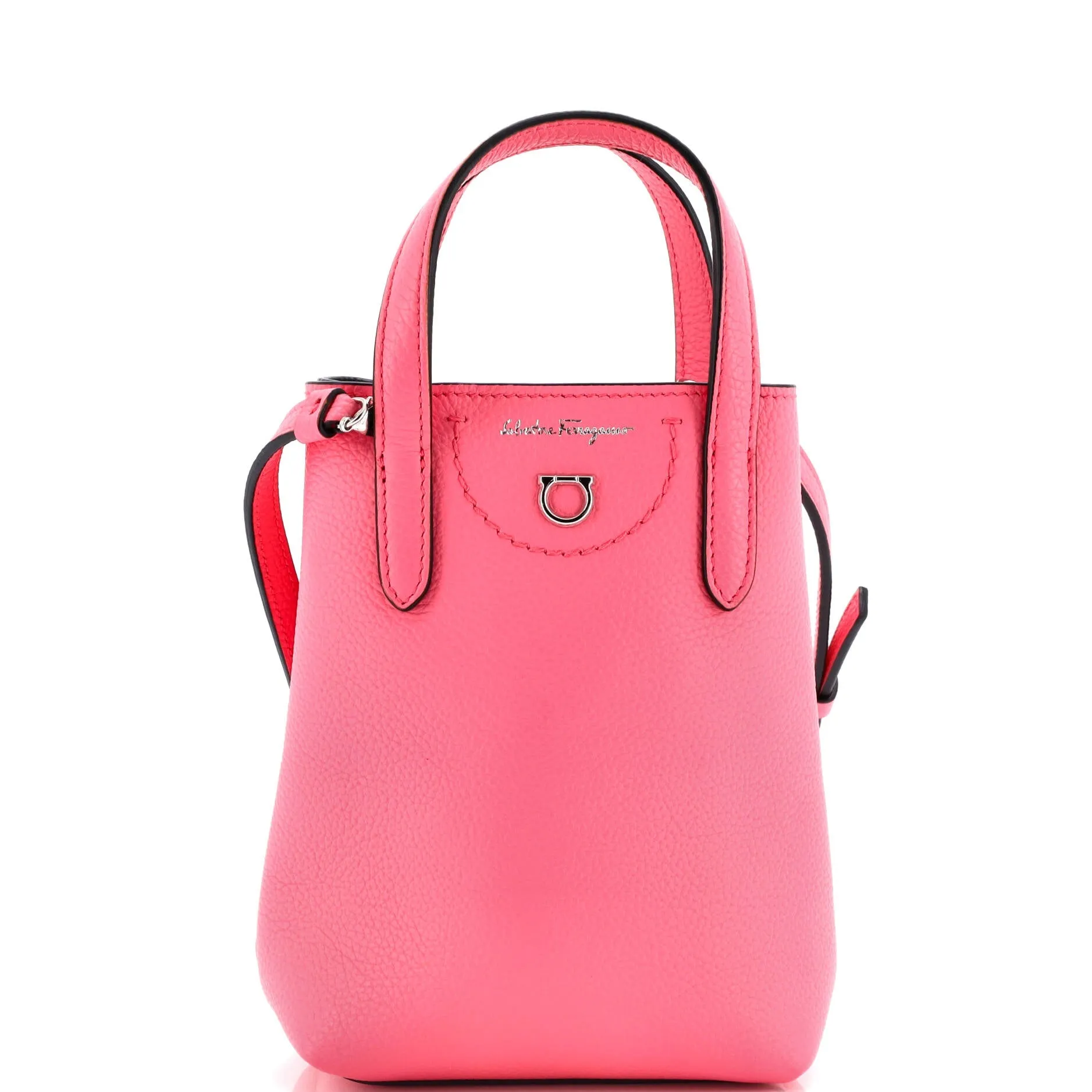 Gancini Tote Leather Mini