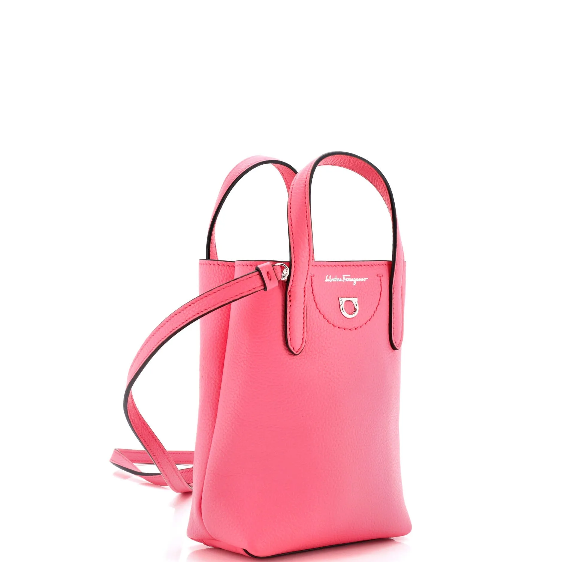 Gancini Tote Leather Mini