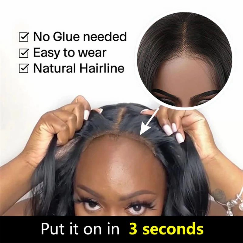 Geeta Glueless Wig Fluffy Kinky Curly 7x5 Pre Cut Lace Front Wigs Pre Plucked Natural Hairline 180% Density