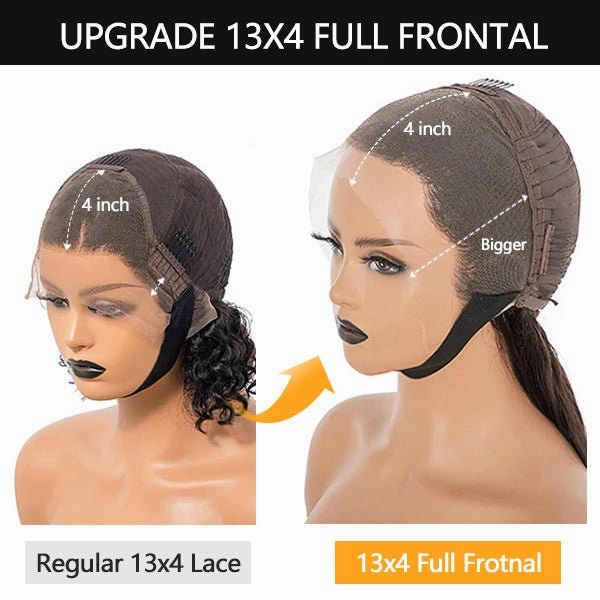 Geeta Hair 250% Density Bouncy Jerry Curly 13x4 Transparent Lace Front Wig Natural 100% Human Hair Wig