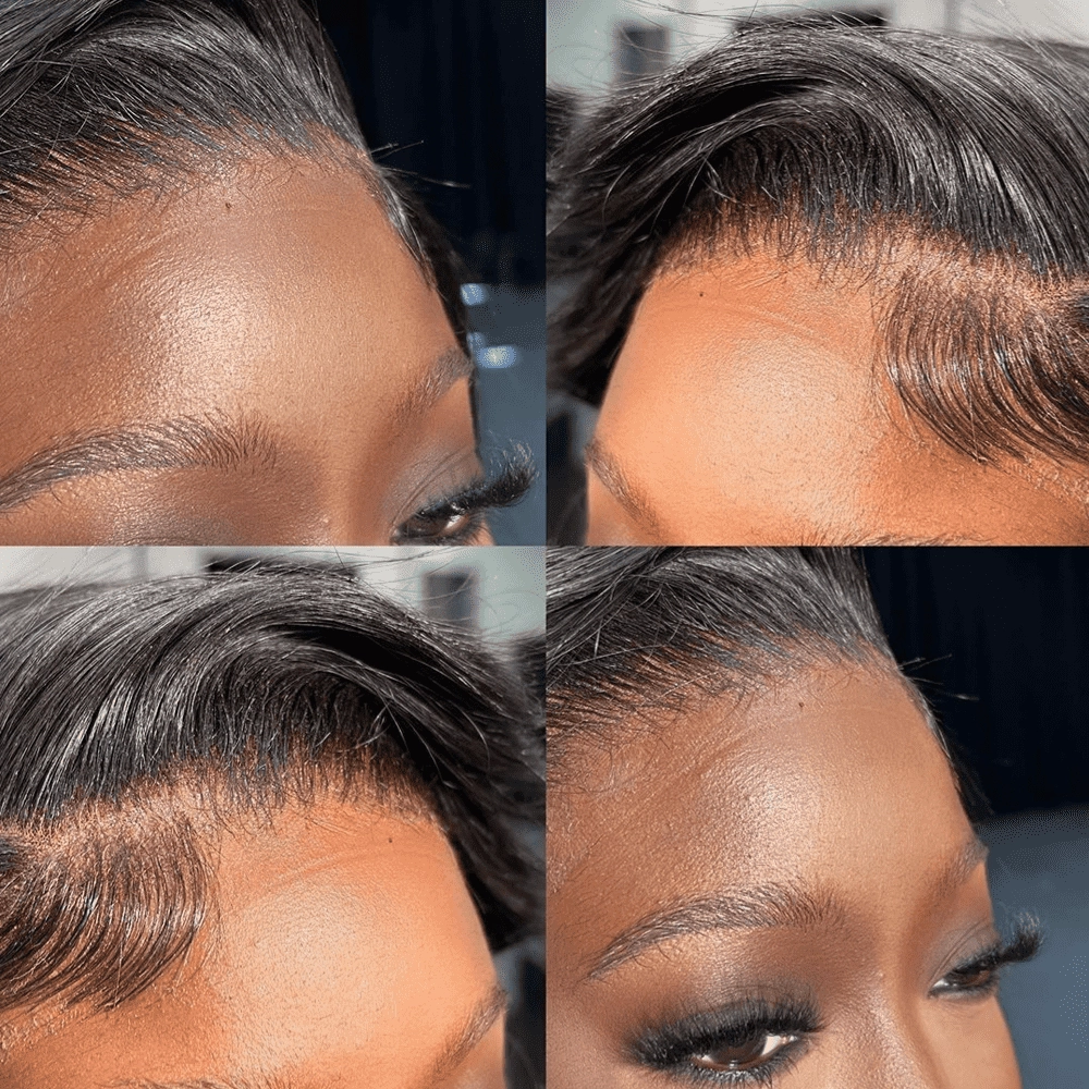 Geetahair Upgrade HD Lace Curly Wig With Pre Plucked Natural Hairline Lace Front Wigs Match All Skin Color