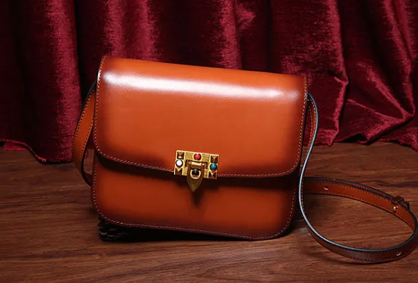 Genuine Leather crossbodybag  shoulder bag for women leather bag