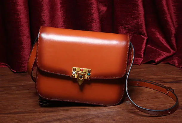 Genuine Leather crossbodybag  shoulder bag for women leather bag