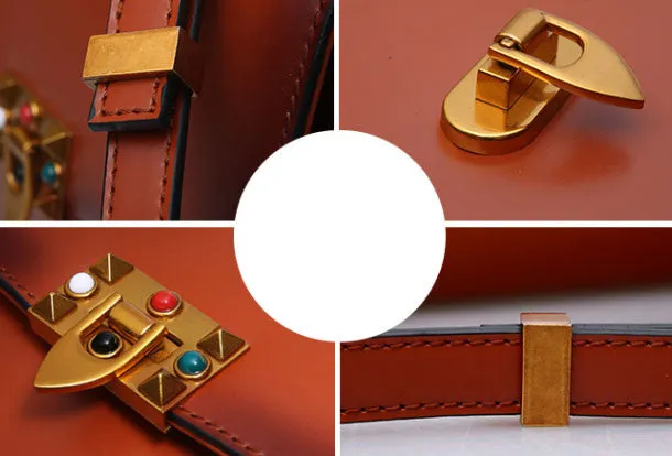 Genuine Leather crossbodybag  shoulder bag for women leather bag