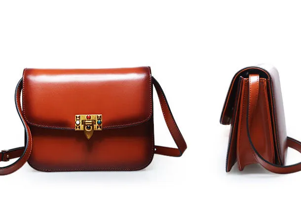 Genuine Leather crossbodybag  shoulder bag for women leather bag