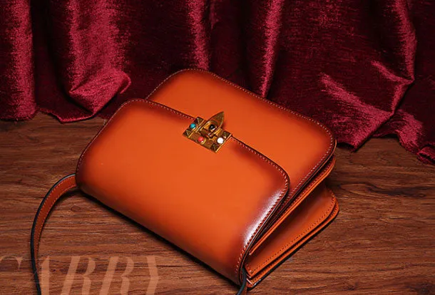 Genuine Leather crossbodybag  shoulder bag for women leather bag