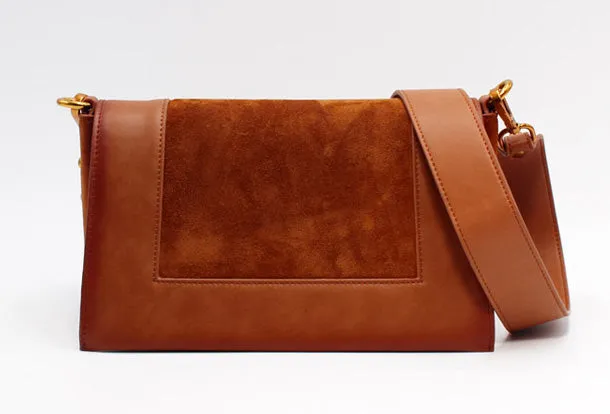 Genuine Leather Cute Fashion Purse Shoulder Bag for Women Leather Crossbody Bag