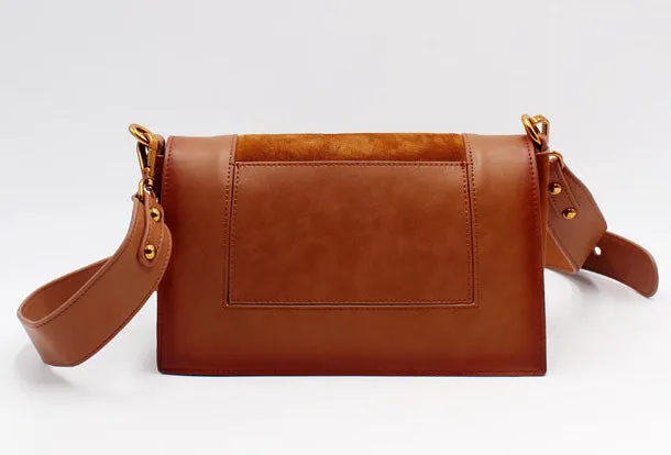 Genuine Leather Cute Fashion Purse Shoulder Bag for Women Leather Crossbody Bag