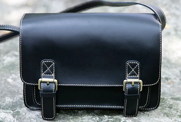 Genuine Leather Handbag Messenger Bag Crossbody Bag Shoulder Bag Purse For Women