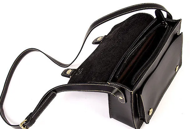Genuine Leather Handbag Messenger Bag Crossbody Bag Shoulder Bag Purse For Women