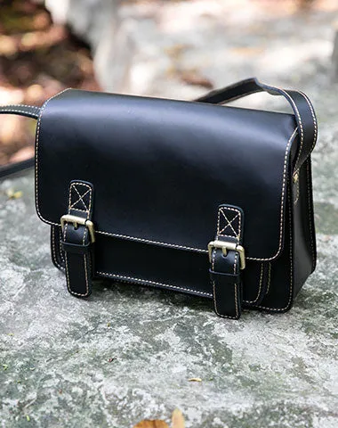 Genuine Leather Handbag Messenger Bag Crossbody Bag Shoulder Bag Purse For Women