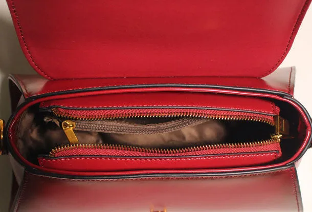 Genuine Leather handbag purse shoulder bag for women leather crossbody bag