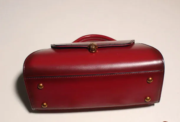 Genuine Leather handbag purse shoulder bag for women leather crossbody bag