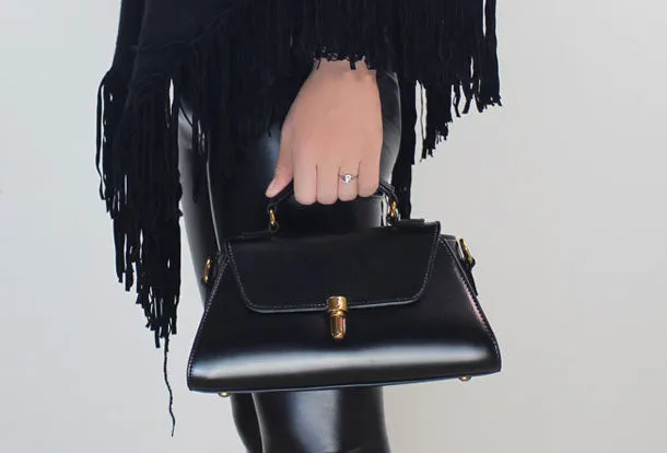 Genuine Leather handbag purse shoulder bag for women leather crossbody bag