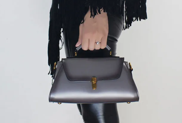 Genuine Leather handbag purse shoulder bag for women leather crossbody bag