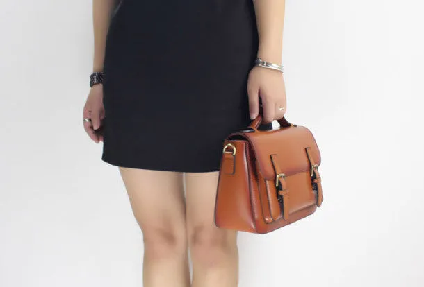 Genuine Leather handbag shoulder bag satchel bag for women leather crossbody bag