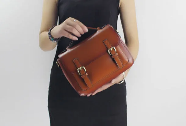 Genuine Leather handbag shoulder bag satchel bag for women leather crossbody bag