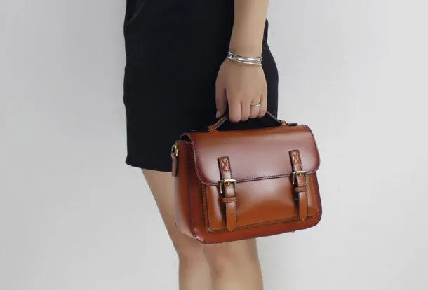 Genuine Leather handbag shoulder bag satchel bag for women leather crossbody bag