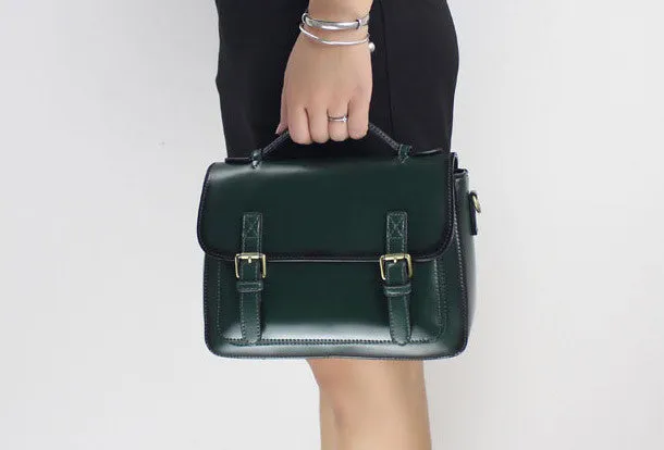 Genuine Leather handbag shoulder bag satchel bag for women leather crossbody bag