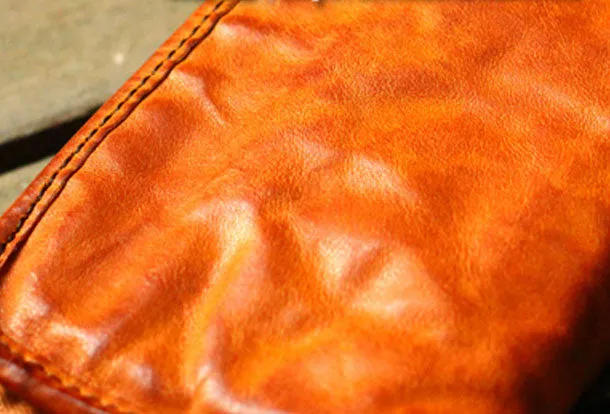 Genuine Leather Wallet Bifold Handmade Zip Long Wallet Purse Clutch For Mens