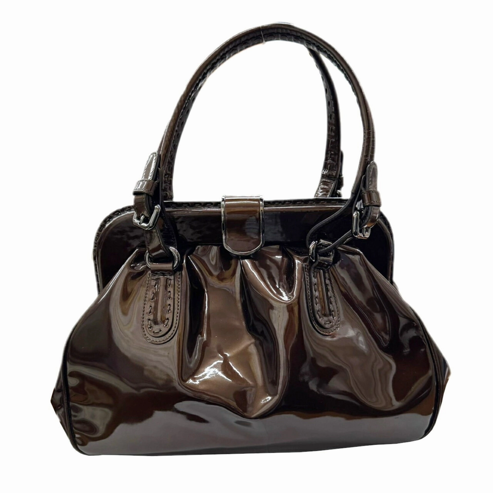 Giorgio Armani Leather Handbag (Pre-Owned)