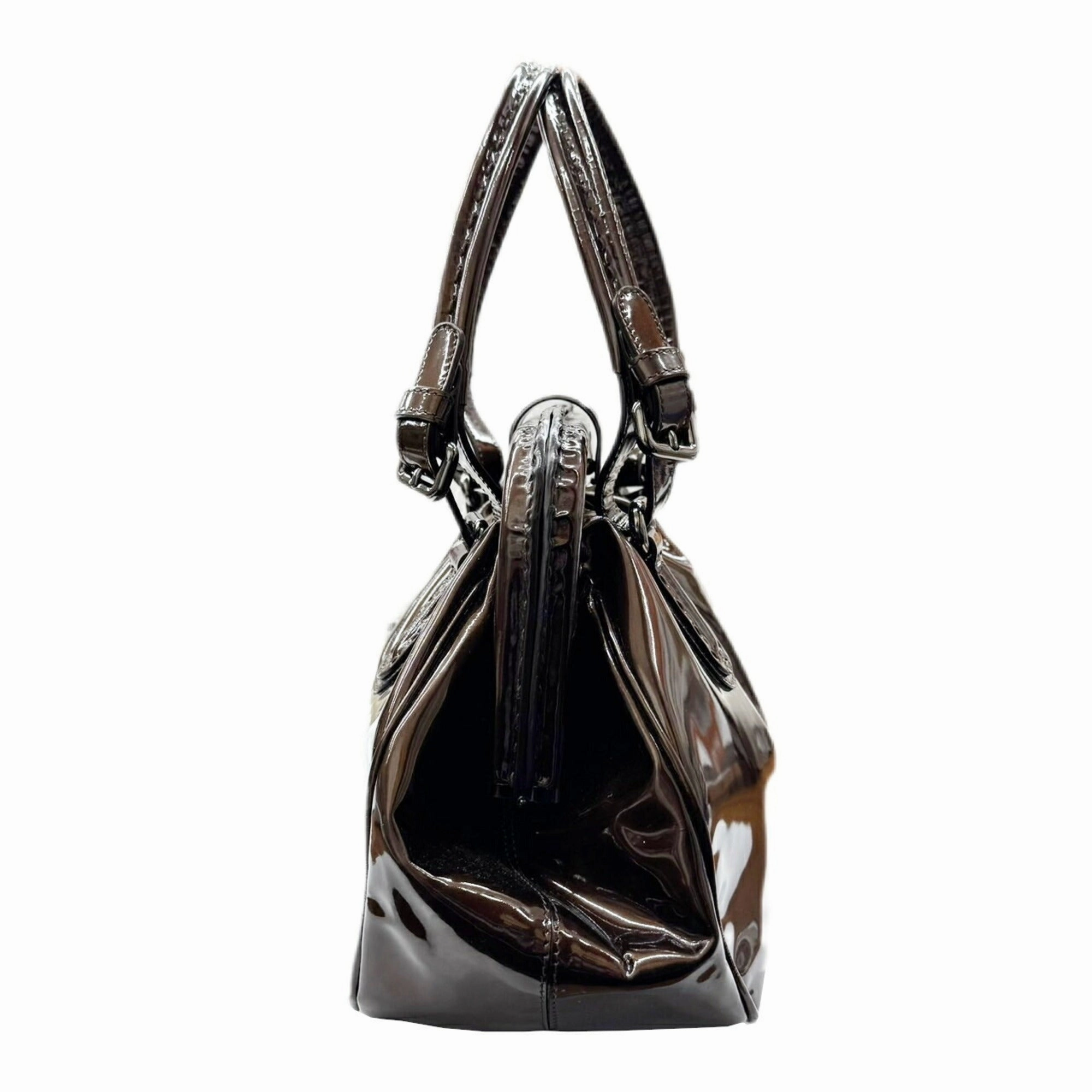 Giorgio Armani Leather Handbag (Pre-Owned)
