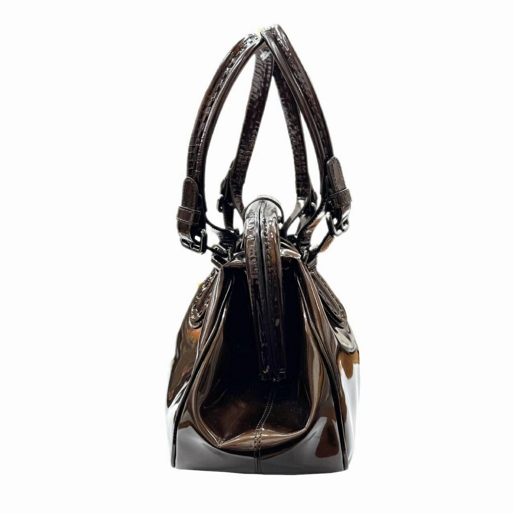 Giorgio Armani Leather Handbag (Pre-Owned)