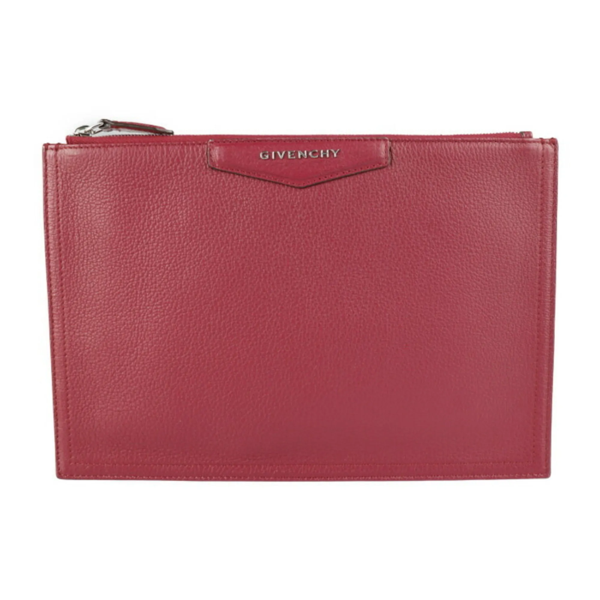 Givenchy Leather Clutch Bag (Pre-Owned)