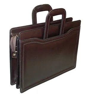Good Hope Bags Double Gusset Leather Portfolio