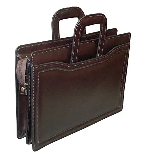 Good Hope Bags Double Gusset Leather Portfolio
