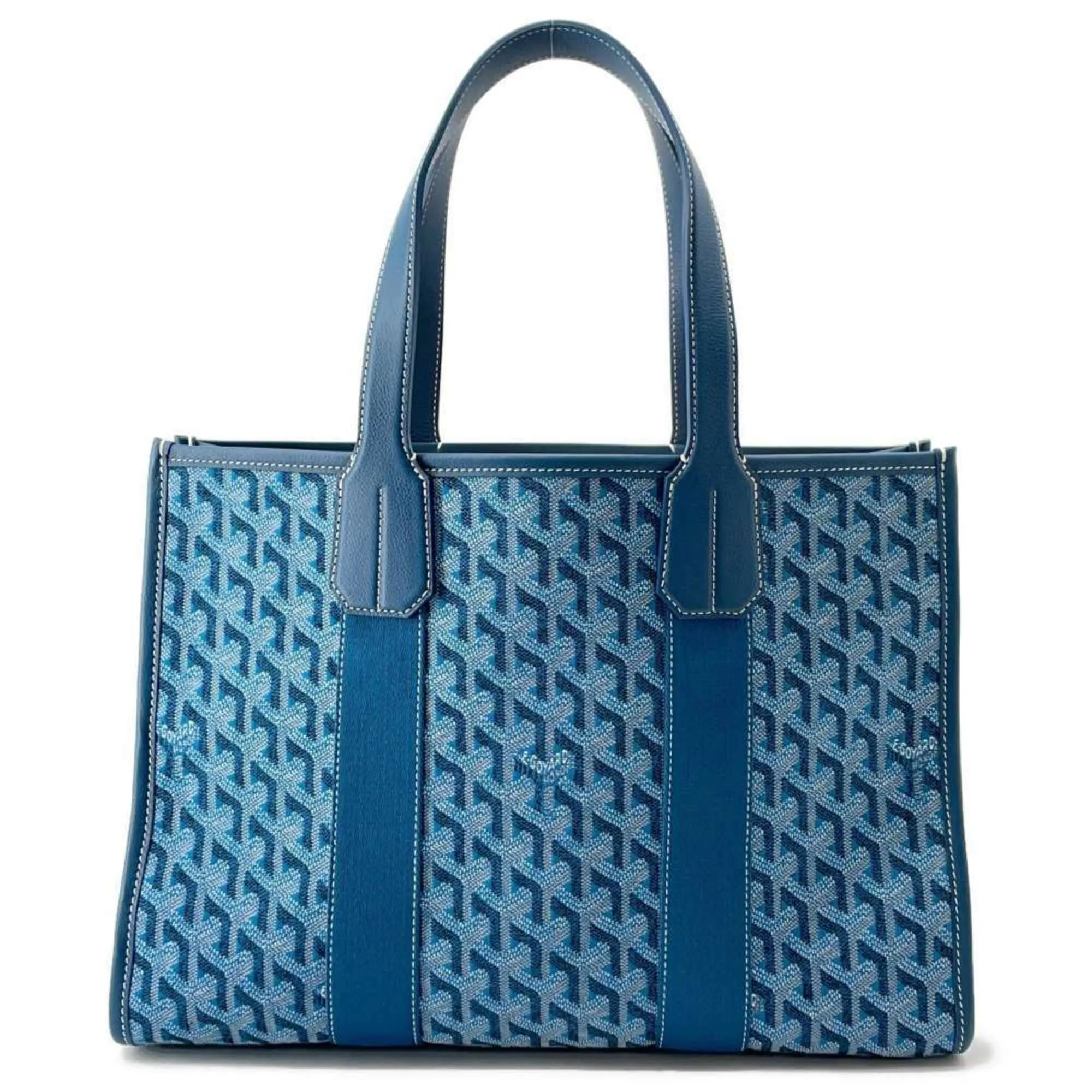 Goyard Canvas Leather Tote Bag (Pre-Owned)