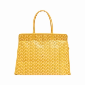 Goyard Coated Canvas Leather Handbag (Pre-Owned)