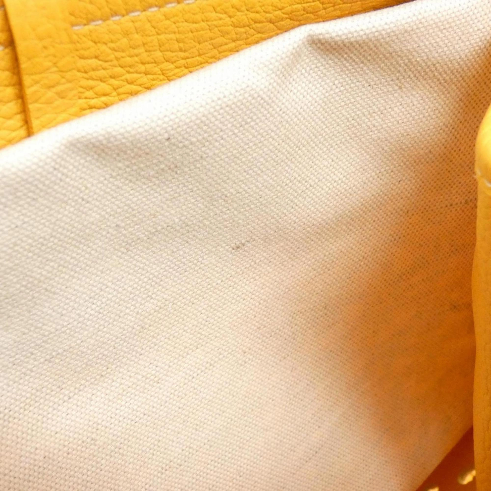 Goyard Coated Canvas Leather Handbag (Pre-Owned)