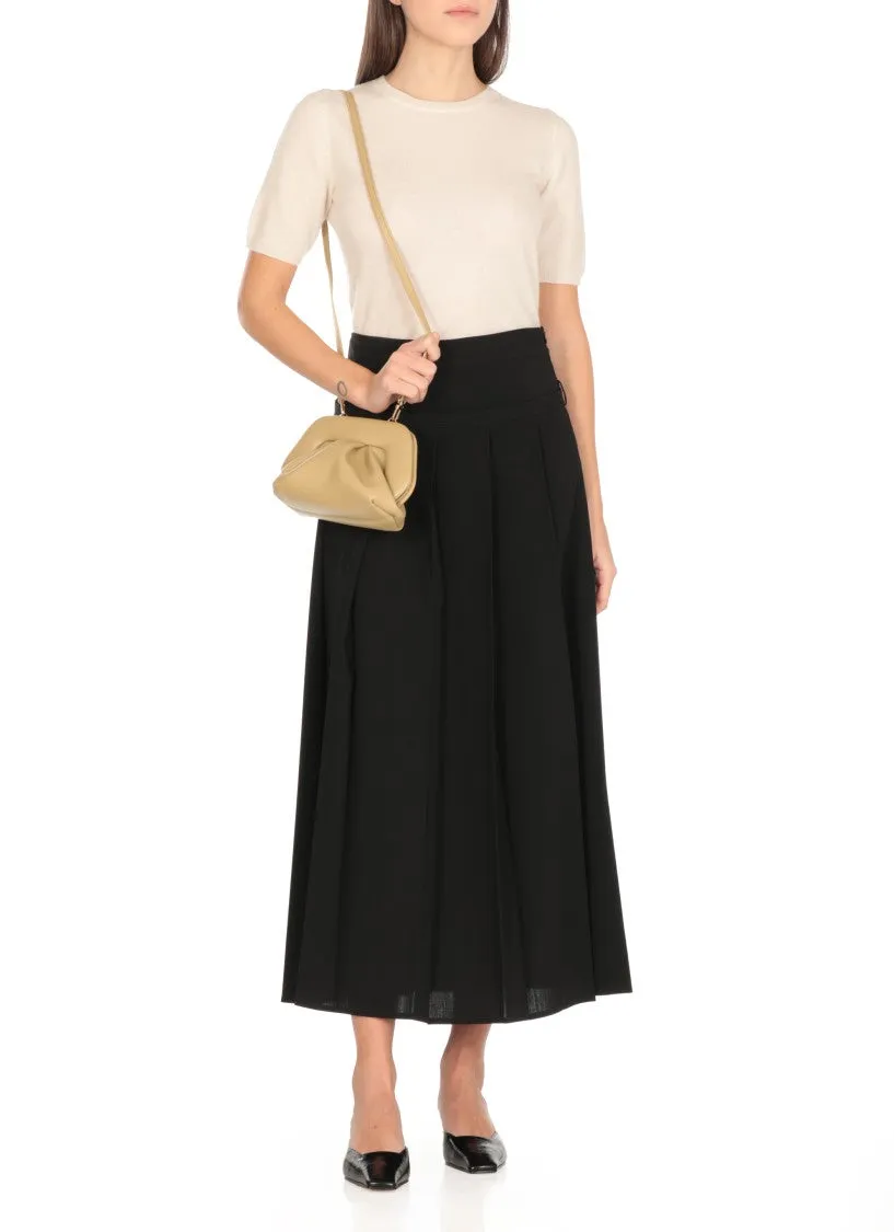 Green Vegan Leather Gea Vegan Clutch Bag