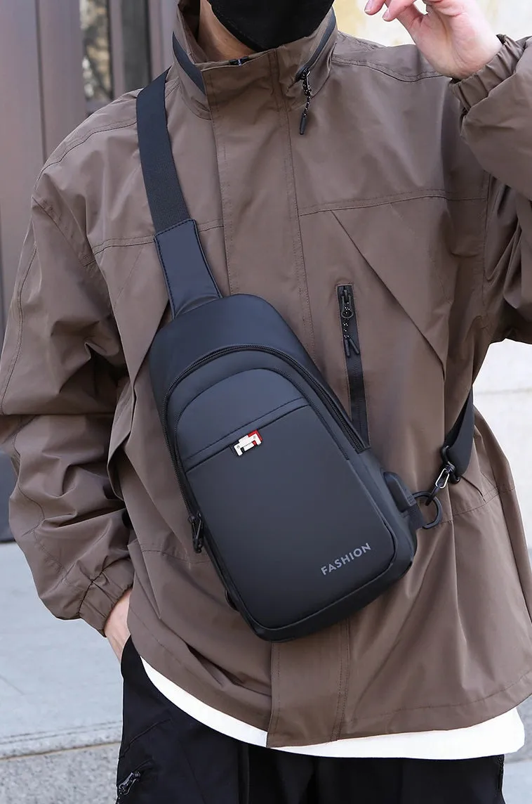 Grey Messenger Bags Sports Bag Gym Bag  4110