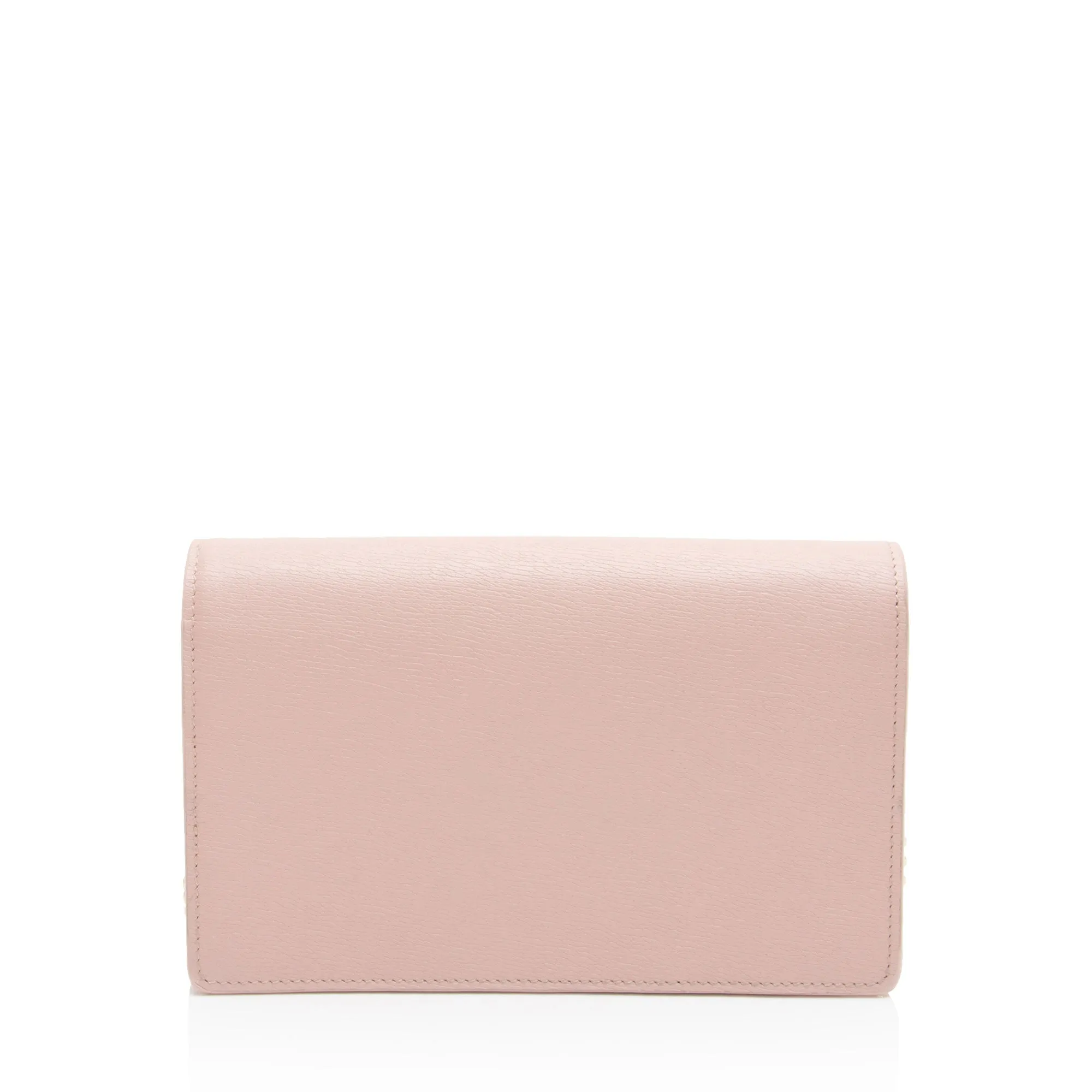 Gucci Leather Script Wallet on Chain
