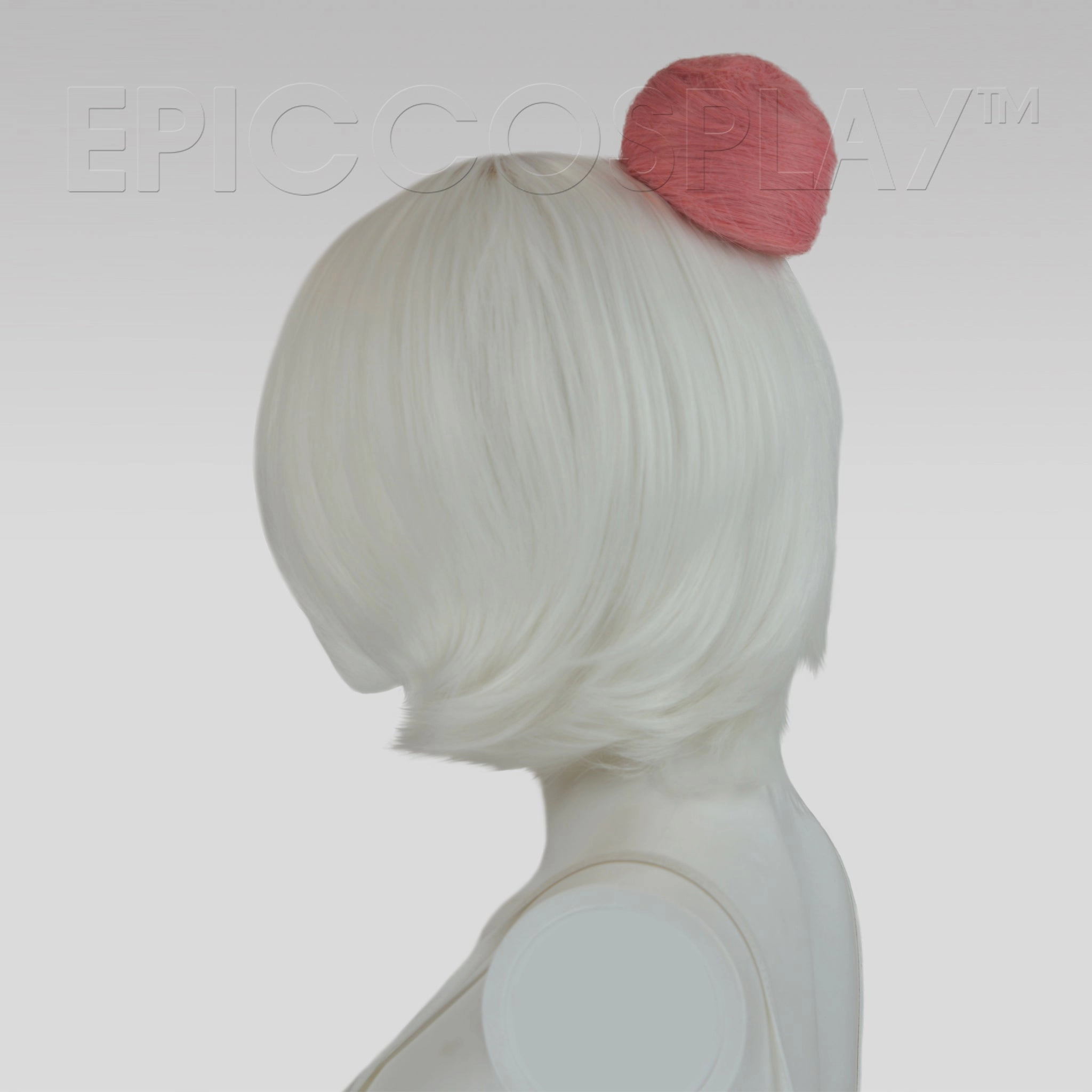 Hair Bun Extension - Princess Dark Pink Mix