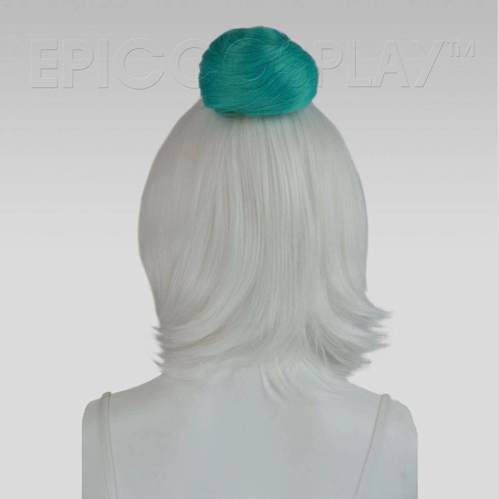 Hair Bun Extension - Vocaloid Green