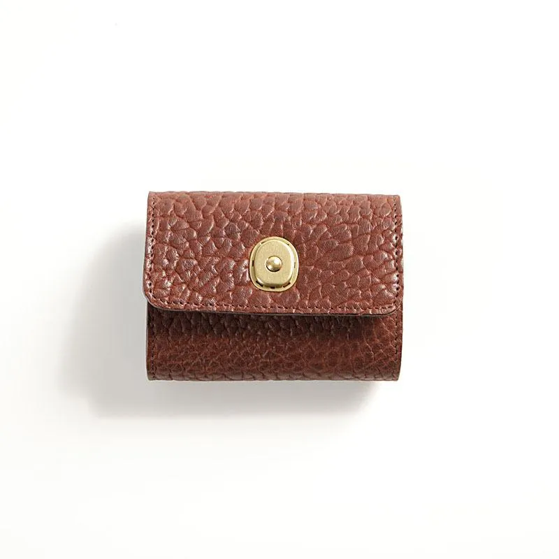 Handmade Black Leather Mens Cool Slim Leather Wallet Men Brown Small Wallet Card Holders for Men