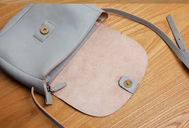 Handmade Genuine Leather Cute Crossbody Fashion Wallet Shoulder Bag Women Leather Purse