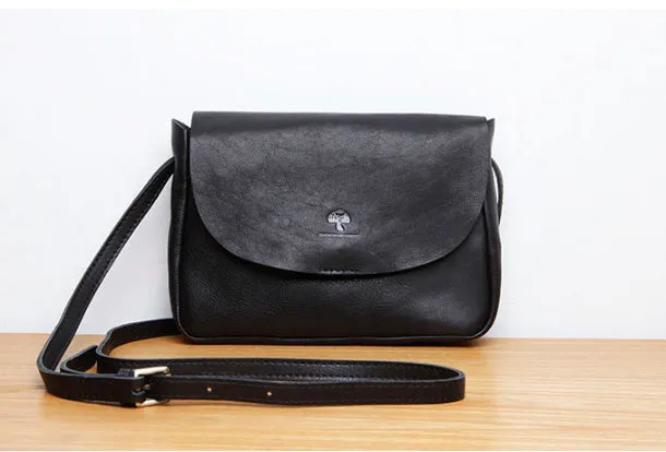 Handmade Genuine Leather Cute Crossbody Fashion Wallet Shoulder Bag Women Leather Purse