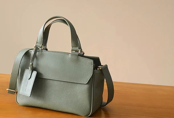 Handmade Genuine Leather Handbag Crossbody Bag Shoulder Bag Purse For Women