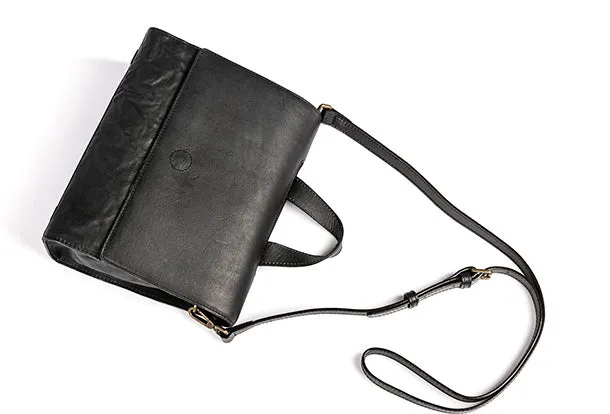 Handmade Handbag Briefcase Purse Leather Crossbody Bag Purse Shoulder Bag for Women