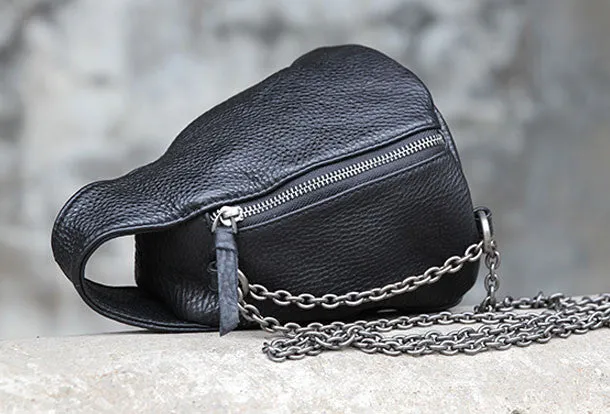 Handmade handbag purse leather crossbody bag purse shoulder bag for women